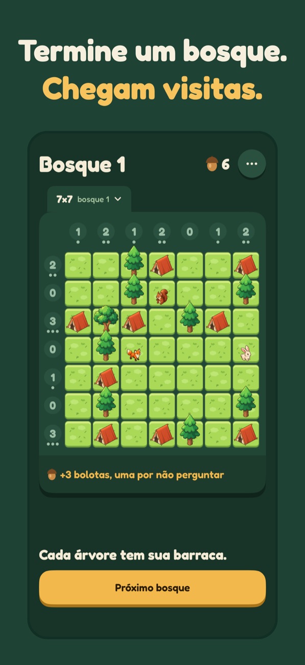 Bosque resolvido com uma raposa, um coelho e um esquilo de visita